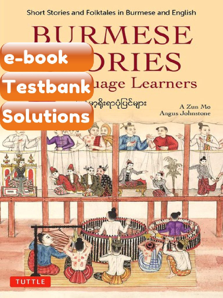 eBook & Testbank Burmese Stories for Language Learners Short Stories ...