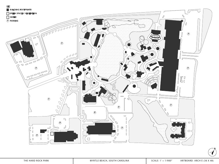THED 425_Hard Rock Park_Site Layout Original | PDF