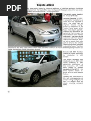 Toyota owners manuals free download