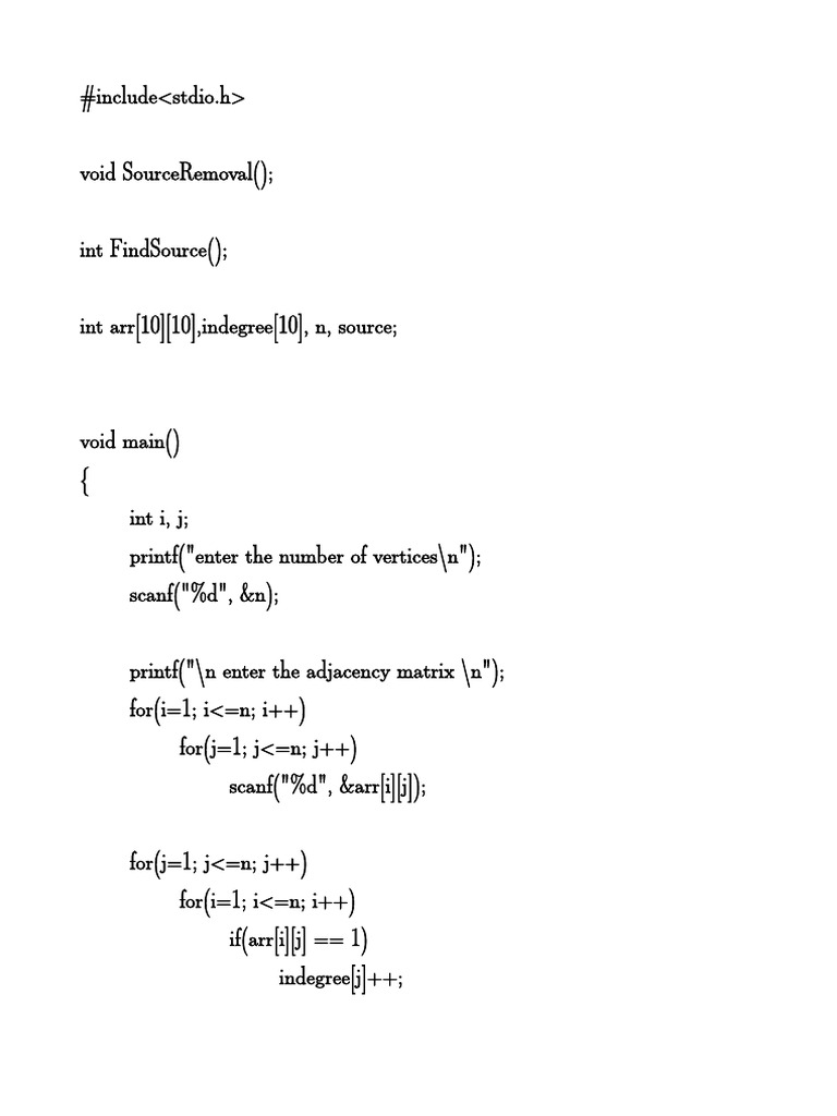 Topological Sort | PDF