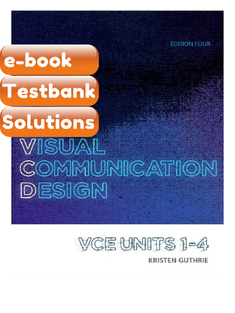 Testbank - Nelson Visual Communication Design VCE Units 14 Workbook 4th ...