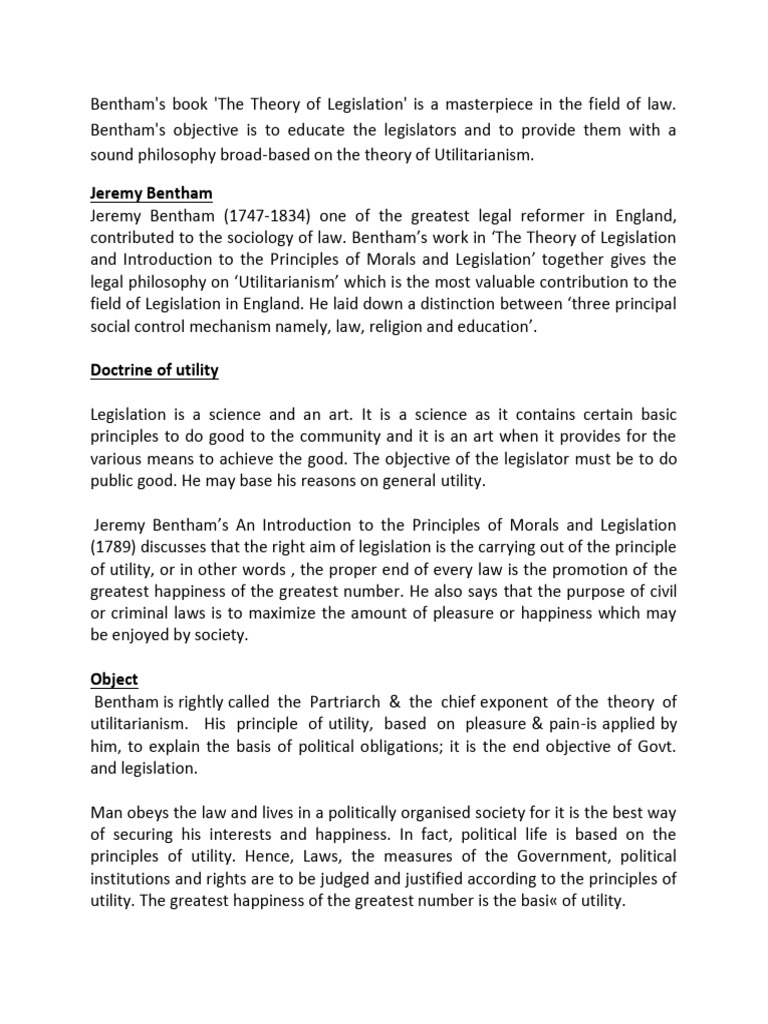 Ios Notes 5th Unit | PDF | Utilitarianism | Pleasure