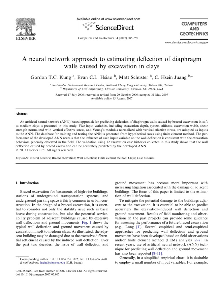 A Neural Network Approach To Estimating | PDF | Strength Of Materials ...