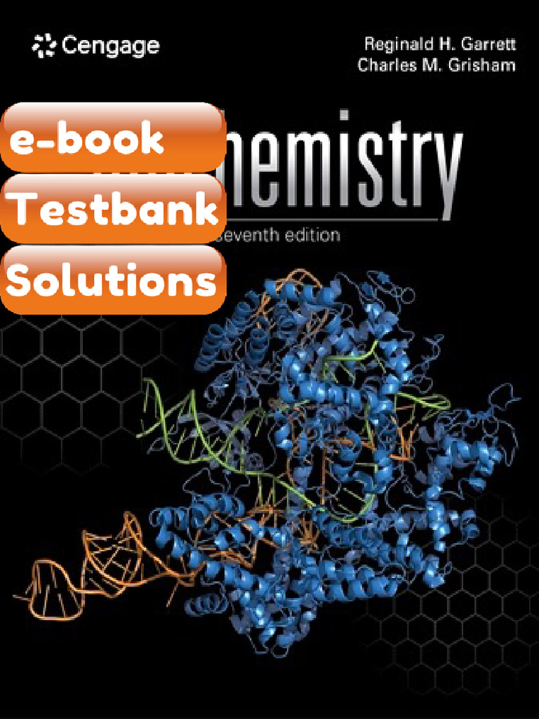 Biochemistry 7th Edition Garrett Ebook & Testbank | PDF