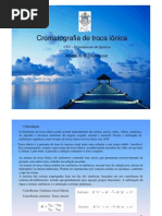 Cromatografia de Troca Iônica - Slides - Apresentação Resumida