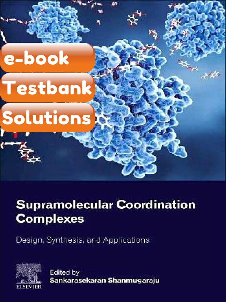 Supramolecular Coordination Complexes Design Synthesis and Applications ...