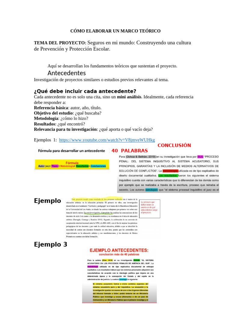 Fase 2 Proyecto Interd. Marco Teórico | PDF | Teoría | Institución