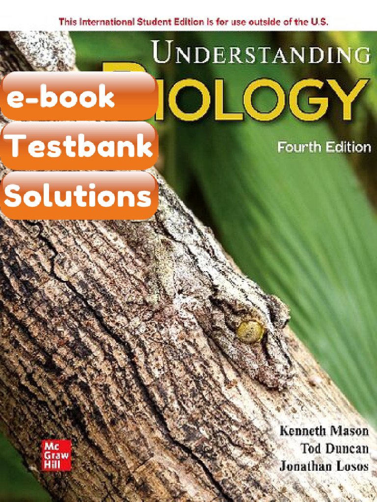 Understanding Biology 4th Edition Kenneth Mason Ebook &amp; Testbank | PDF | Subscription Business ...