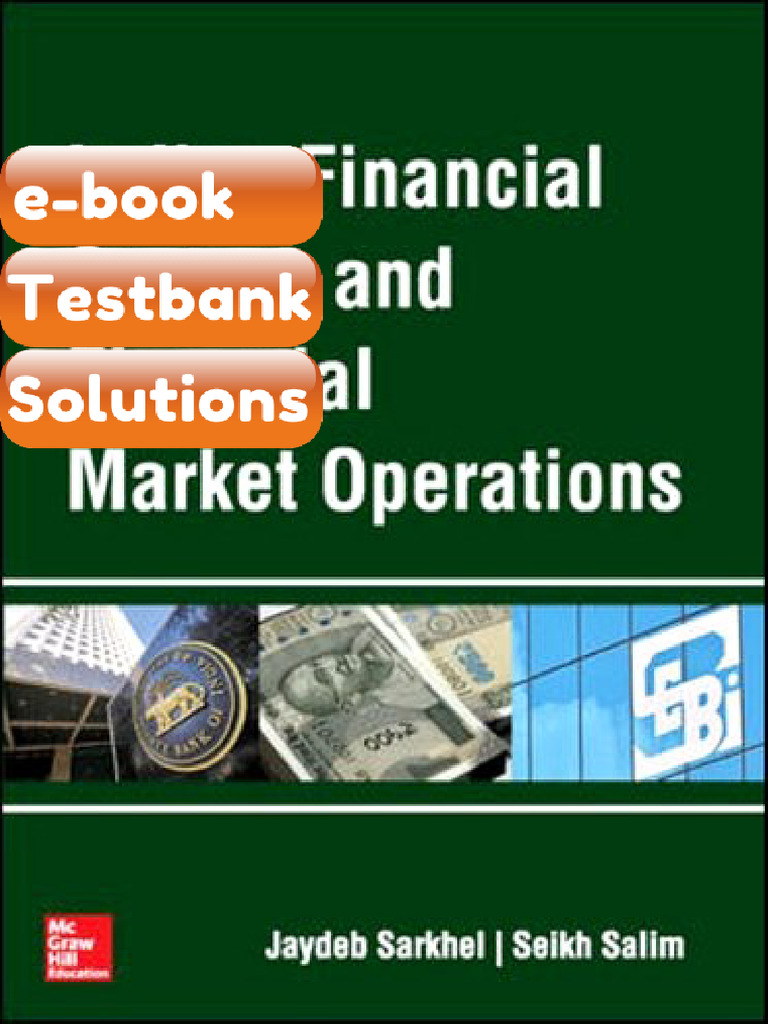 eBook & Testbank Indian Financial System and Financial Market ...