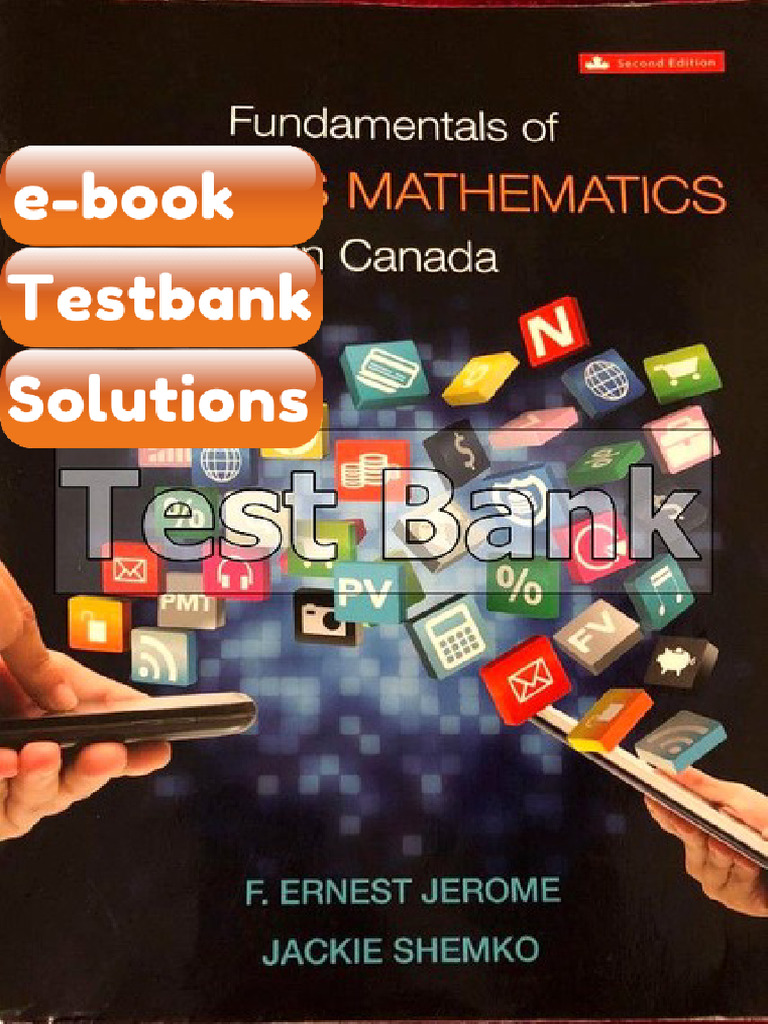Fundamentals of Business Mathematics in Canada Canadian 2nd Edition ...