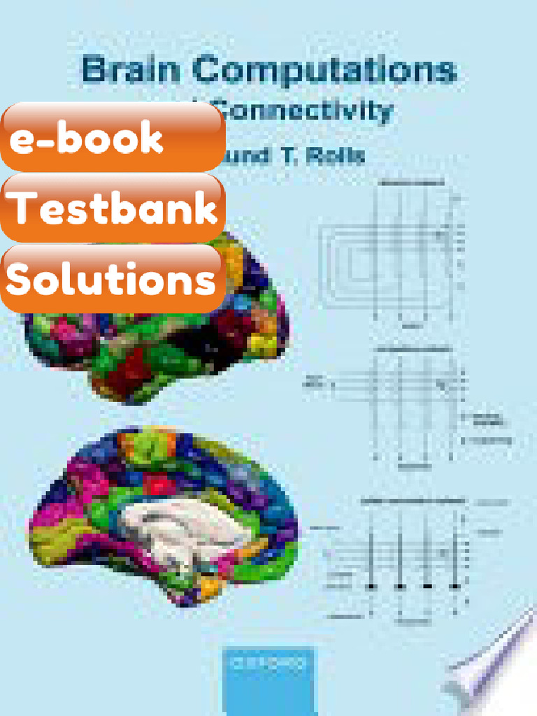 Ebook & Testbank Brain Computations and Connectivity Edmund T Rolls 2nd ...