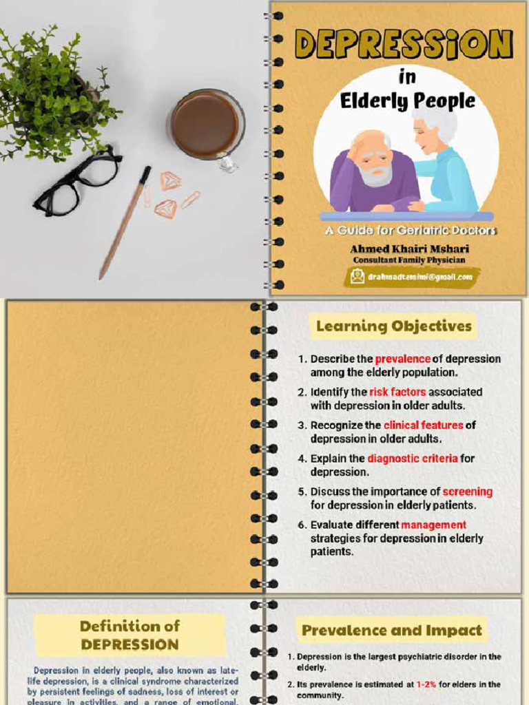 Depression in Elderly People | PDF