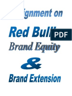 Red Bull's Brand Equity &amp Brand Extension