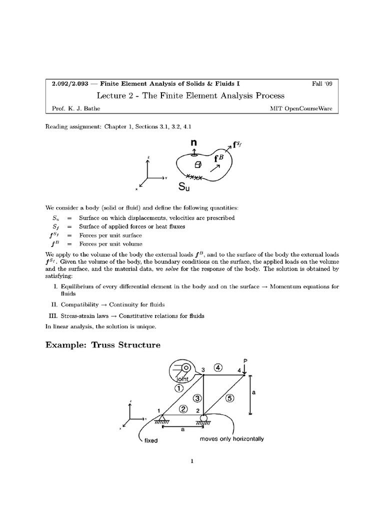 Finite Element Analysis | PDF