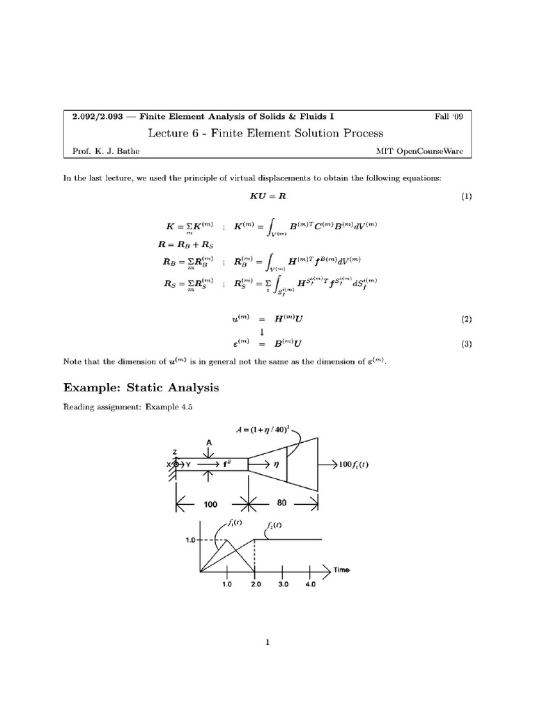 Finite Element Analysis 23 | PDF