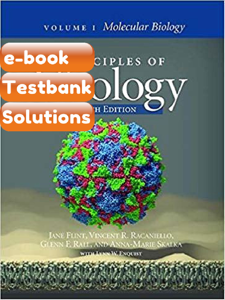 Testbank - Principles of Virology Volume 12 4th Edition by S Jane Flint ...