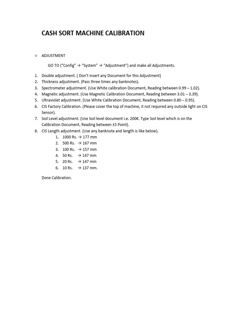 Calibration | PDF