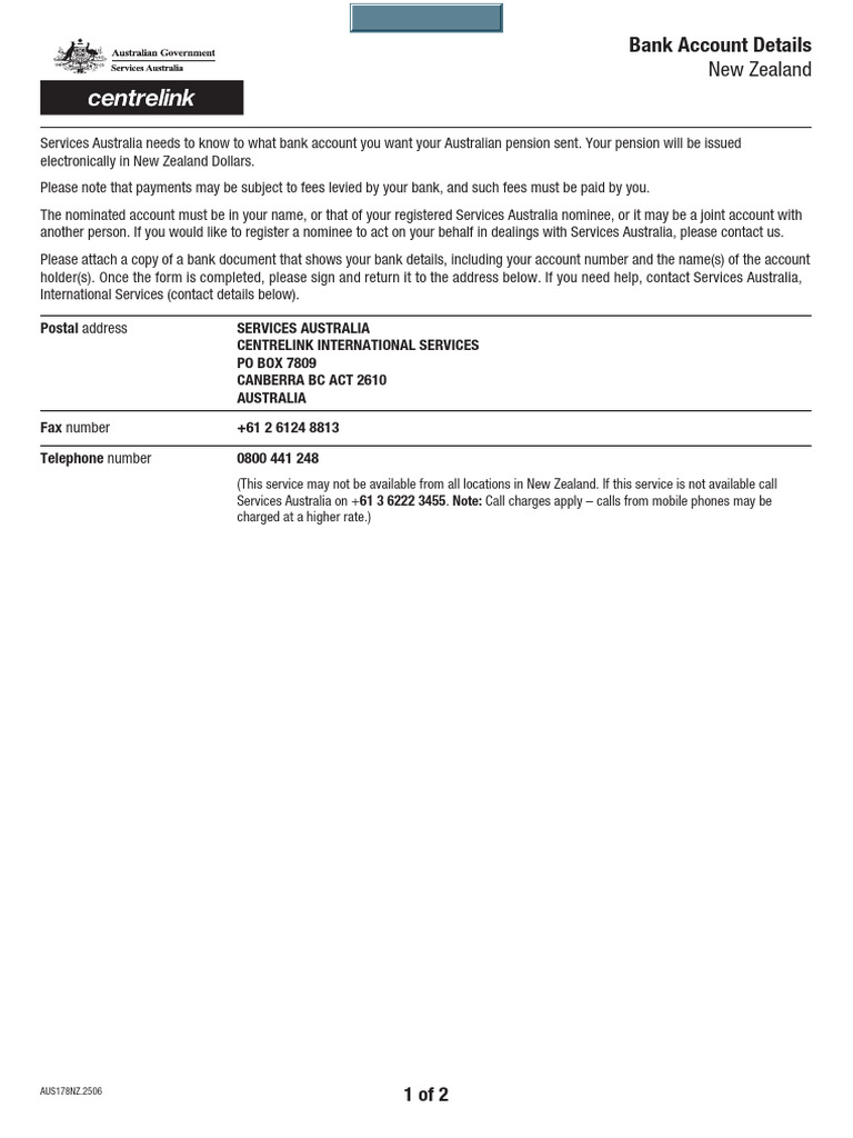 Aus178 2506nz F | PDF | Banks | Fee
