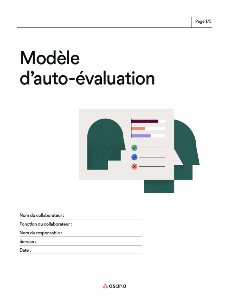 Modèle D'auto Évaluation | PDF