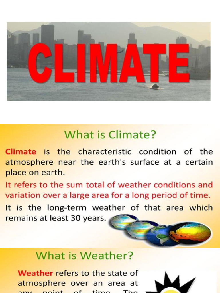 Climate | PDF