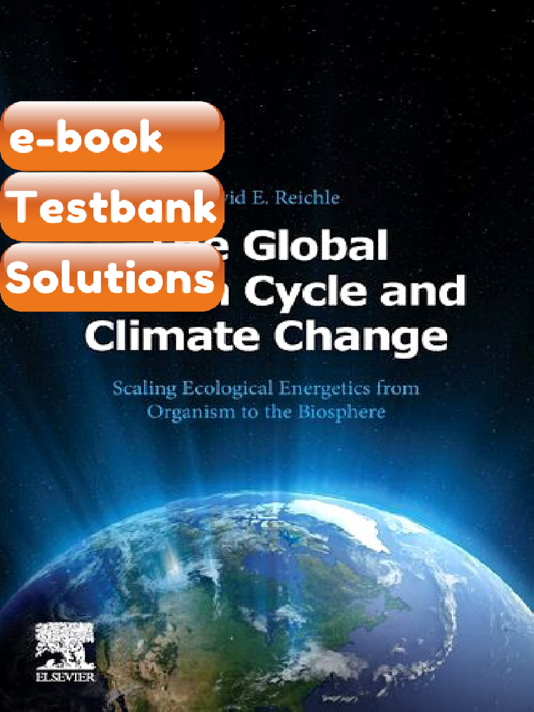 Ebook & Testbank The Global Carbon Cycle and Climate Change Scaling ...