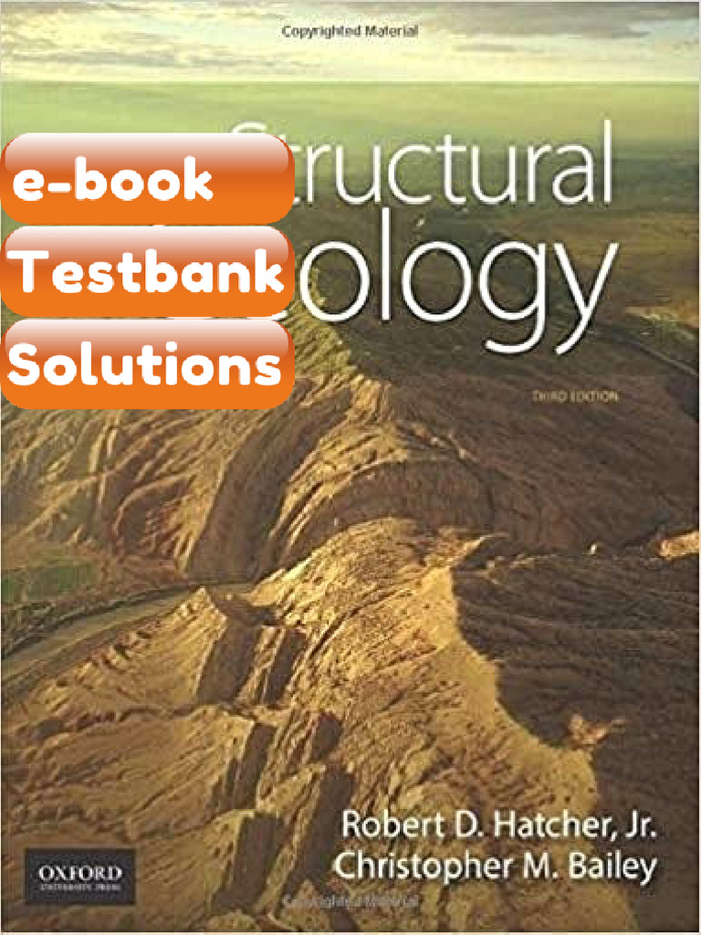 Testbank - Structural Geology Principles Concepts and Problems 3rd ...