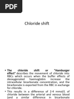 Chloride Shift: Mechanism and Function | PDF