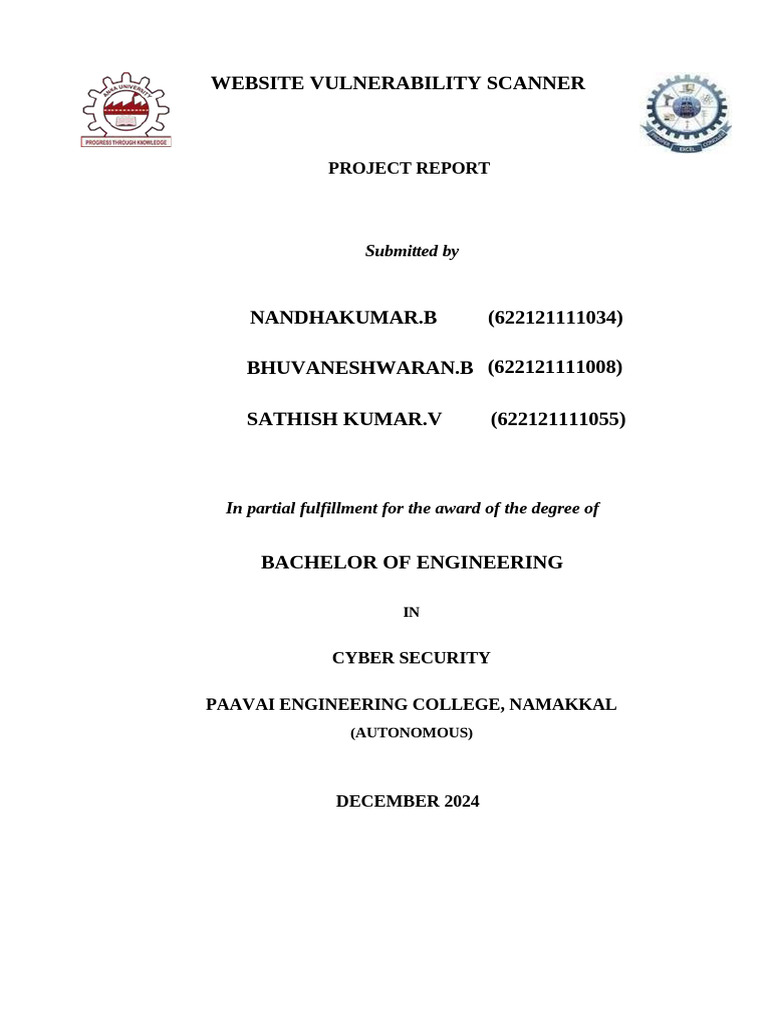 Nandhu Final | PDF | Software Testing | World Wide Web
