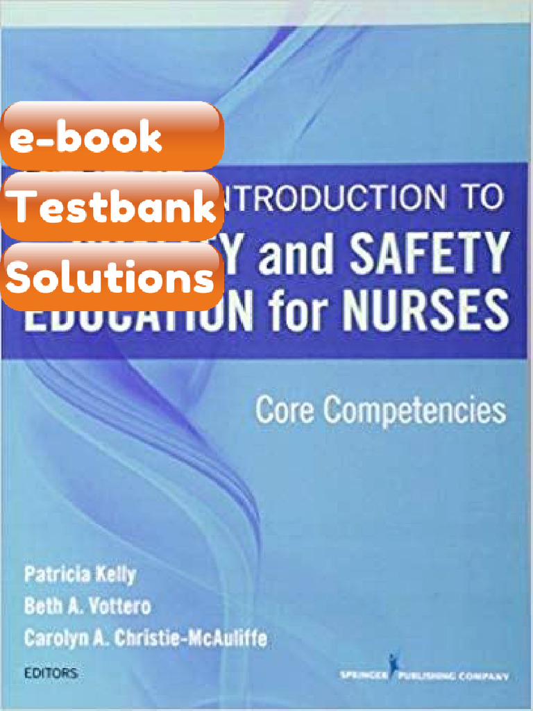 Testbank - Introduction to Quality and Safety Education for Nurses Core ...