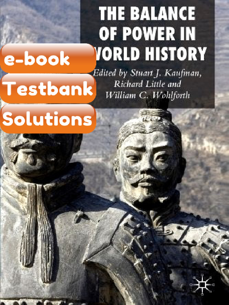 Testbank - The Balance of Power in World History | PDF | Subscription ...