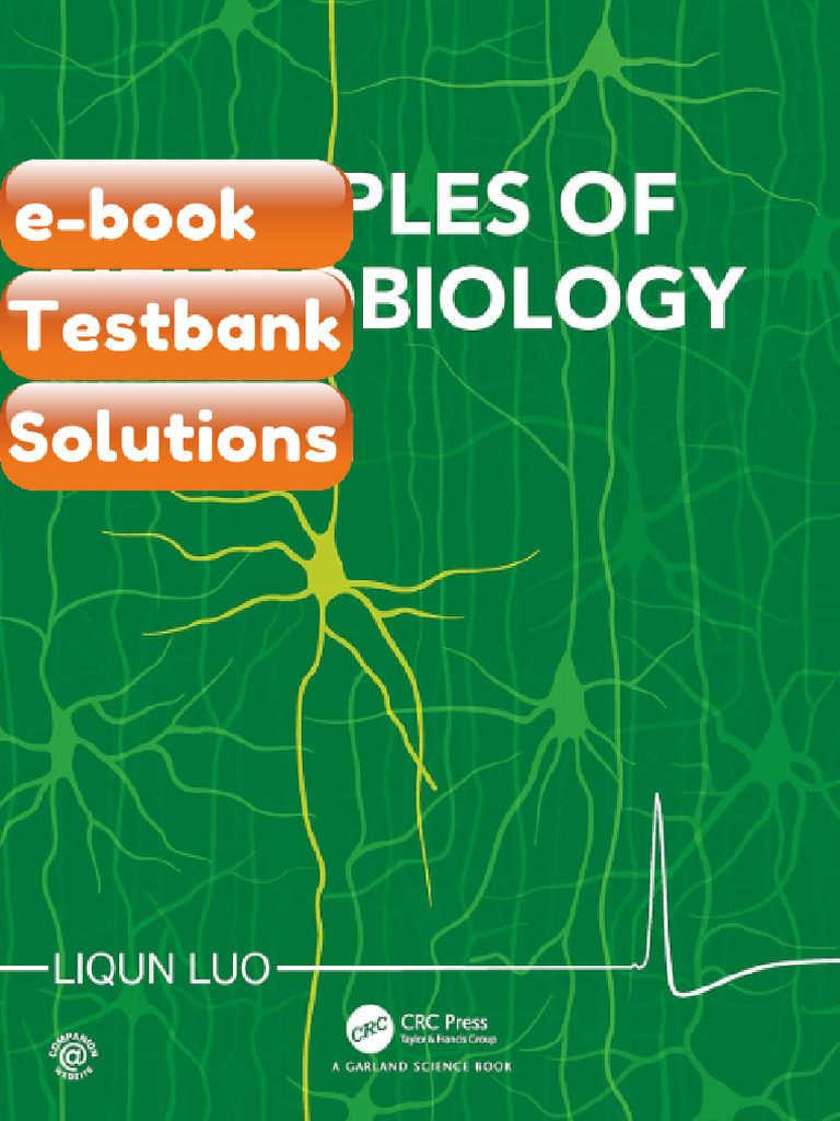 eBook & Testbank Test Bank for Principles of Neurobiology 2nd Edition ...
