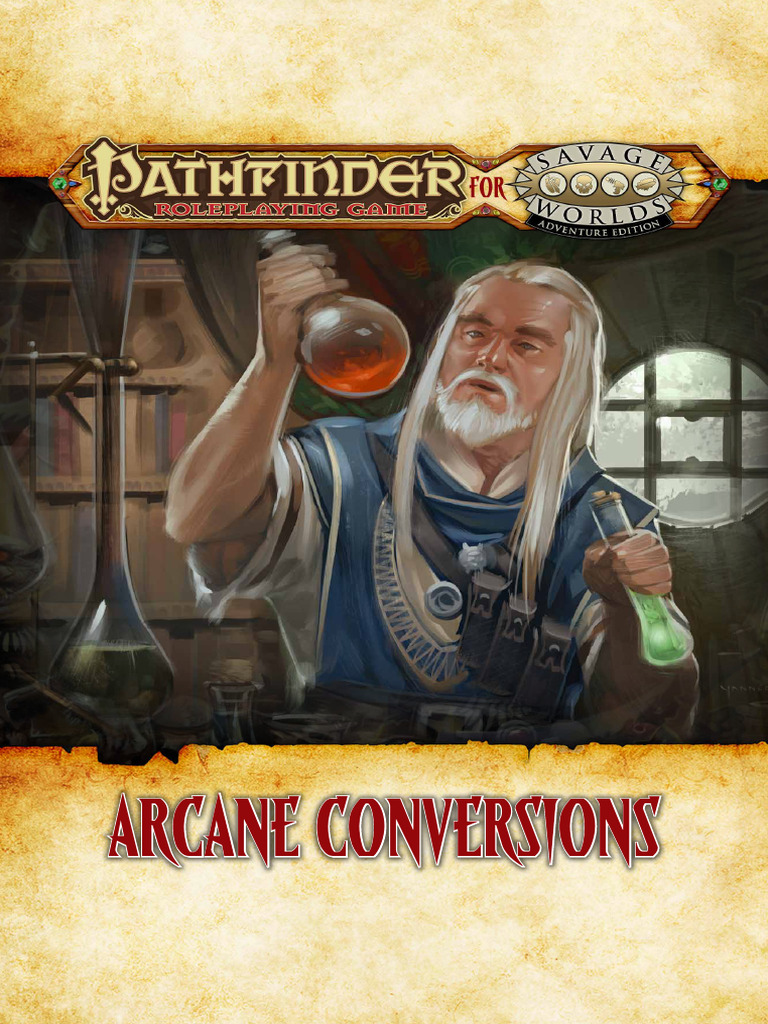 Pathfinder® For Savage Worlds Arcane Conversions | PDF | Magician ...