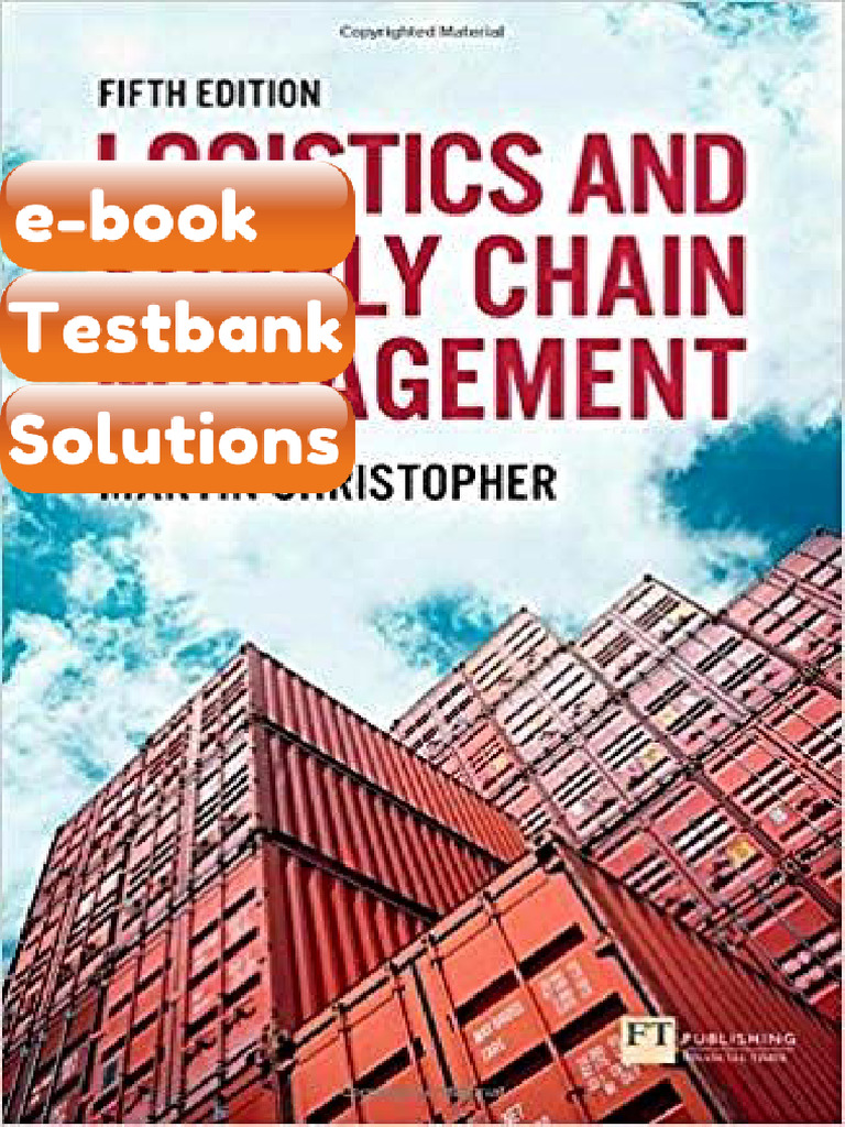 Testbank - Logistics and Supply Chain Management 5th Edition | PDF ...