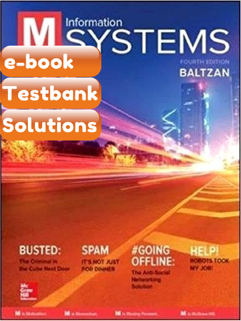 Testbank - M Information Systems 4th Edition | PDF | Subscription ...