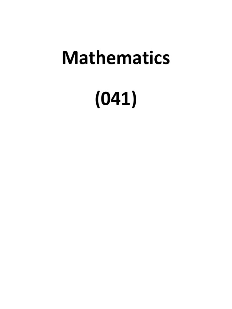 Toppers Copy 12 Math | PDF