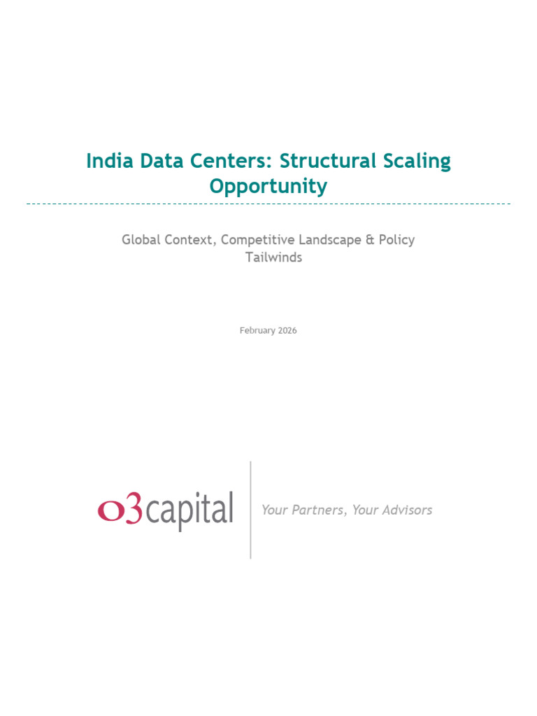 India - Data Center Report | PDF | Data Center | Cloud Computing