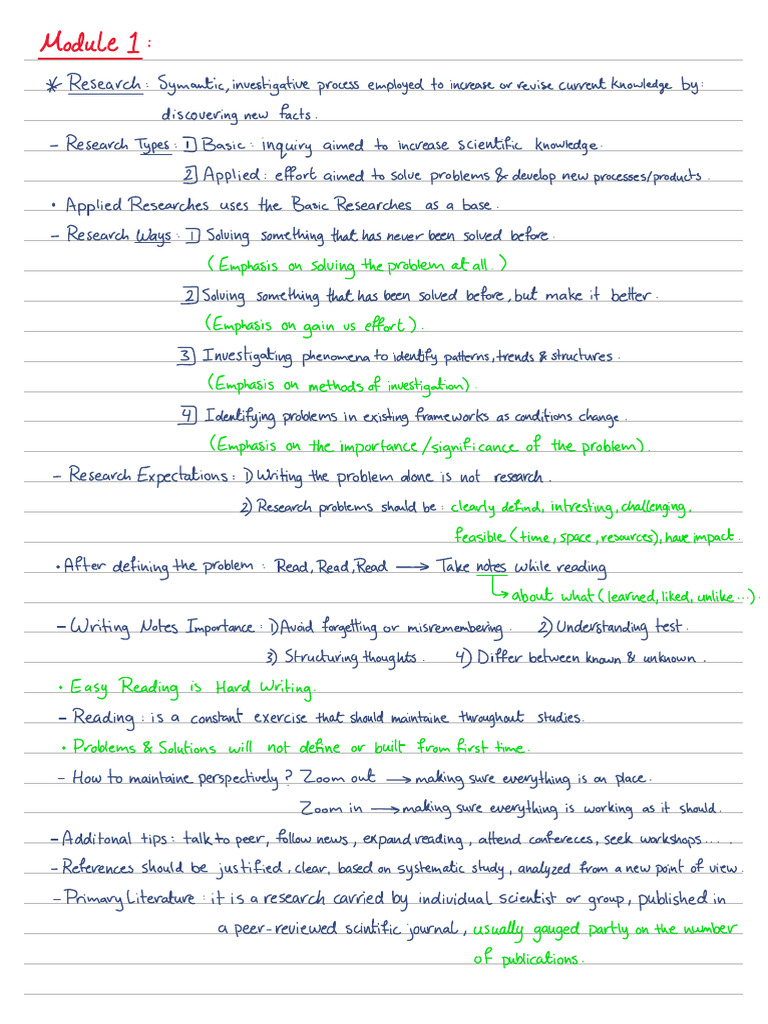 BSR Summary | PDF