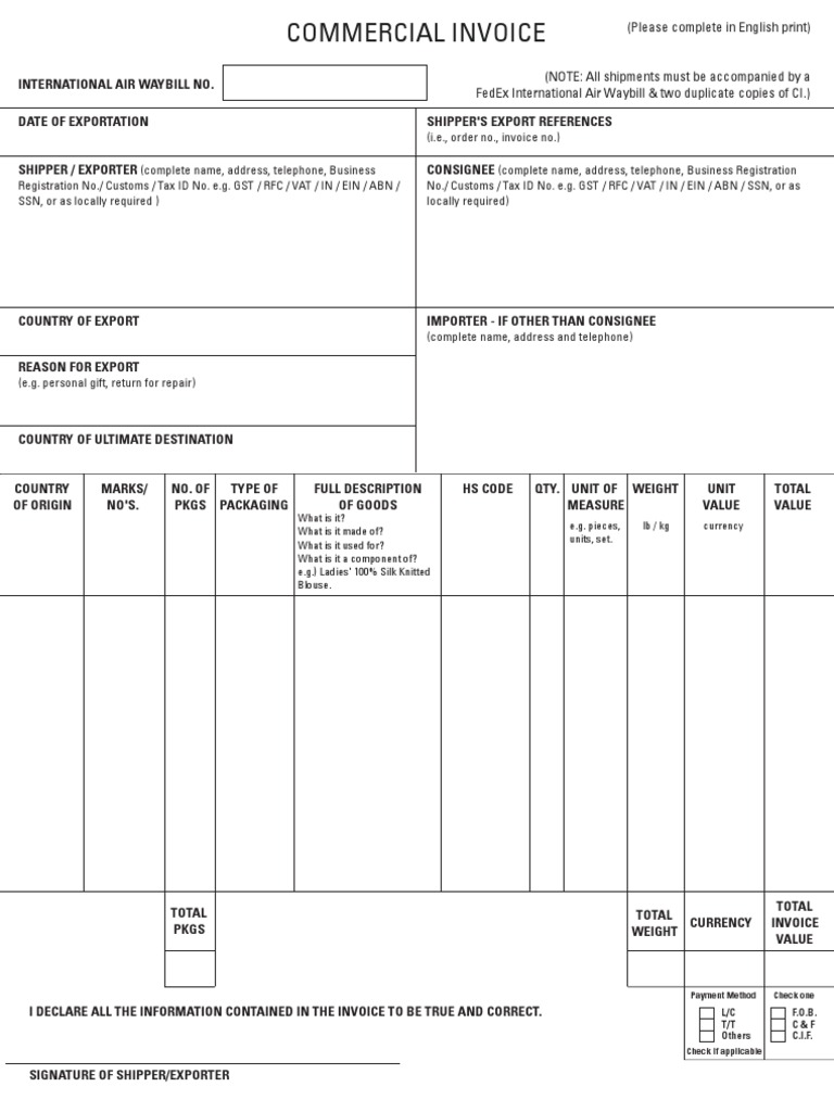fedex-commercial-invoice-pdf