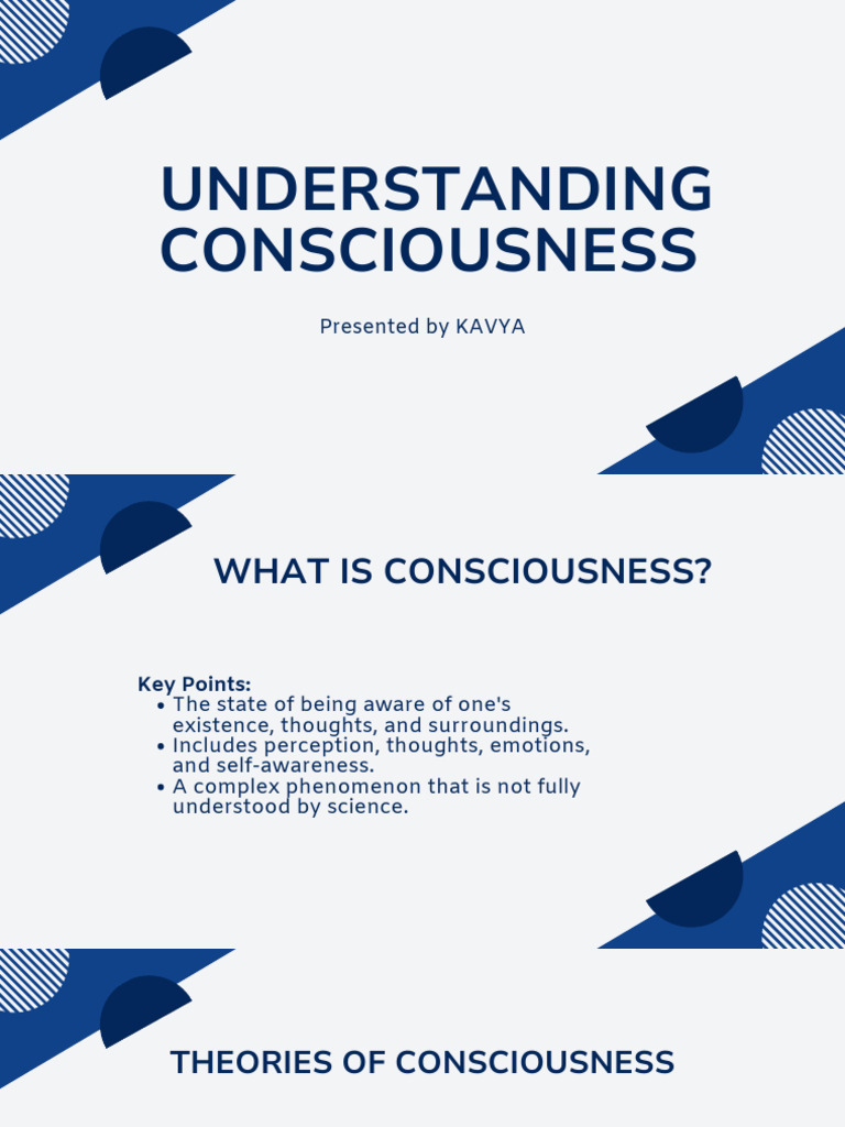 Consciousness | PDF