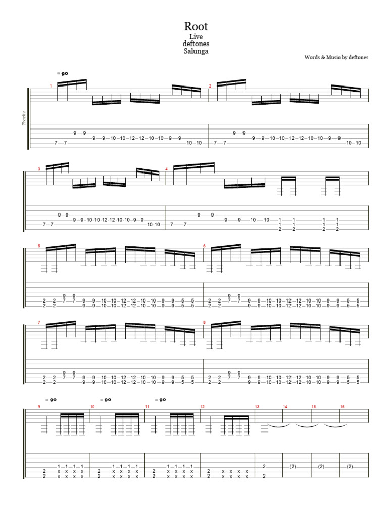 Root - Deftones | PDF