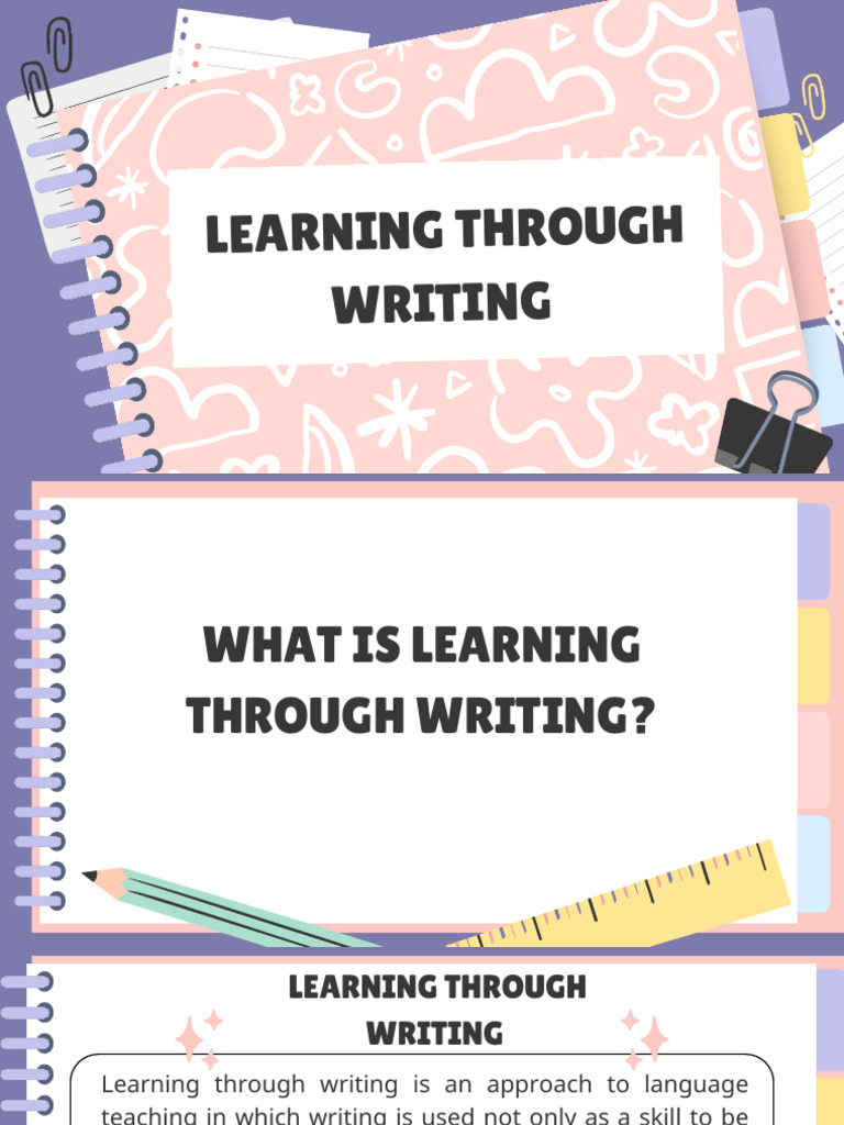 Learning Through Writing 20260123 161134 0000 | PDF