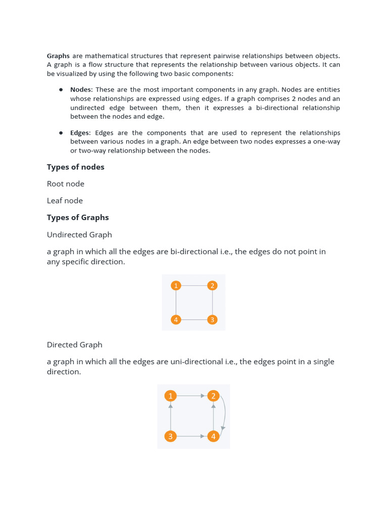 Graphs Explanation | PDF
