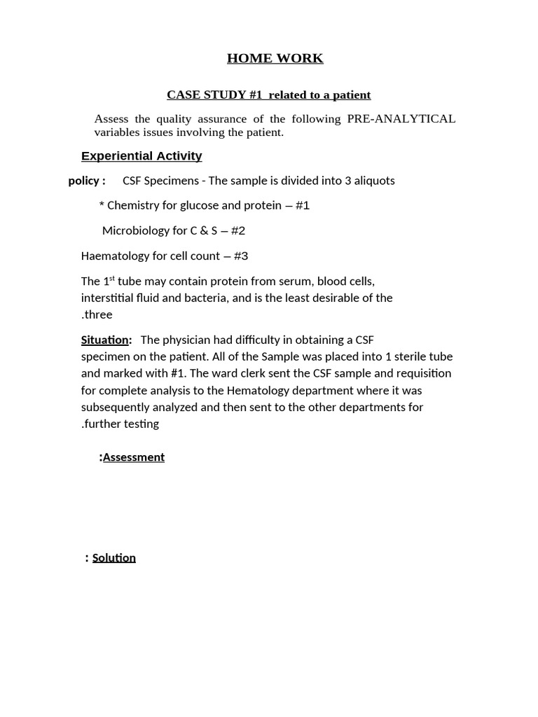 Case Study 1 | PDF
