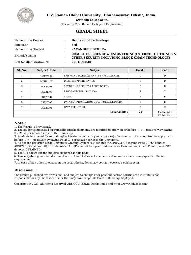 2201030040 | PDF | Computing | Computer Science