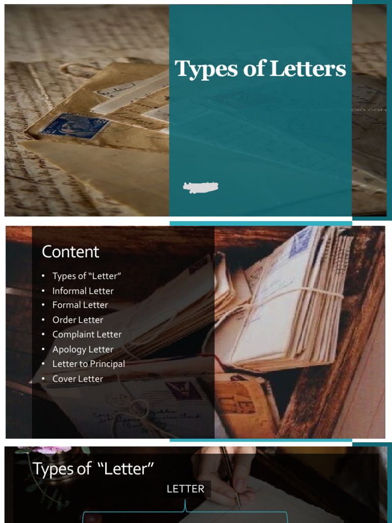 Letter Types | PDF