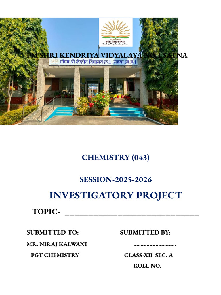 Project Front Page | PDF