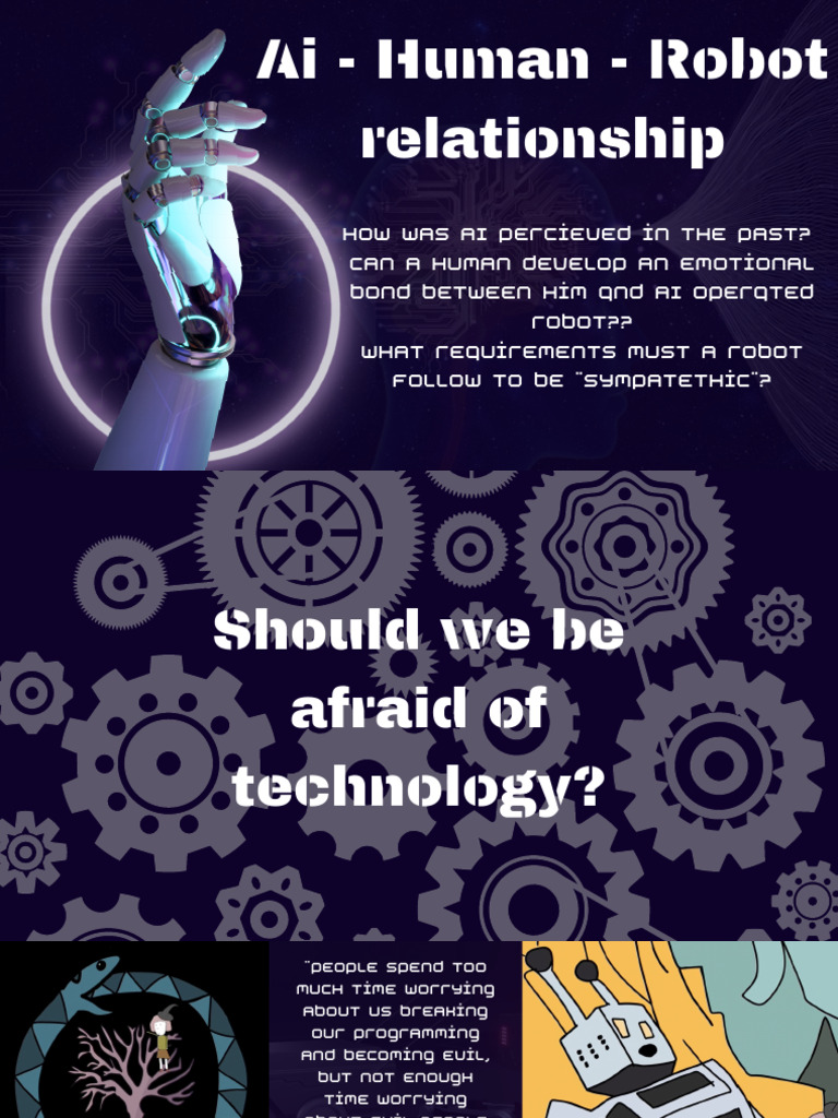 The Relationship Between Humans, Robots and AI | PDF | Artificial ...