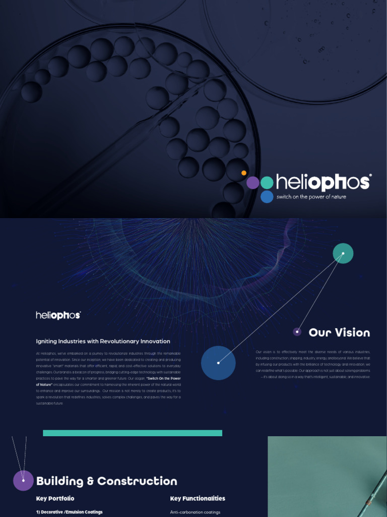 HELIOPHOS - OVERVIEW - Company Profile 1611 | PDF | Coating | Epoxy