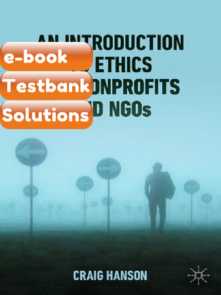 An Introduction To Ethics For Nonprofits and NGOs Craig Hanson Ebook ...