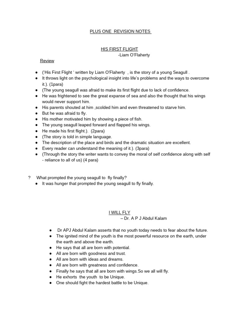 Plus One Revision Notes 1 | PDF | Mahatma Gandhi | Stephen Hawking